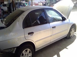 2001 HONDA CIVIC, SILVER, LX MODEL, AT.   A26256